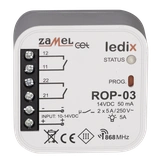 Radiowy odbiornik dopuszkowy 2-kanałowy  TYP: ROP-03