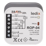 Radiowy odbiornik dopuszkowy 3-kanałowy  TYP: ROP-04