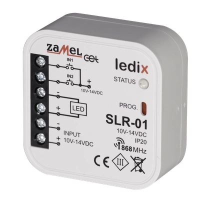 Sterownik LED jednokolorowy  TYP: SLR-01