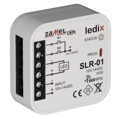 Sterownik LED jednokolorowy  TYP: SLR-01