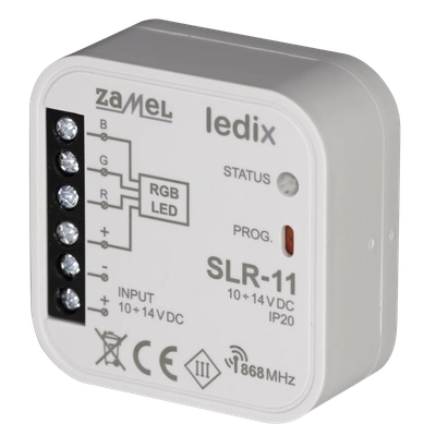 Sterownik RGB bezprzewodowy  TYP: SLR-11