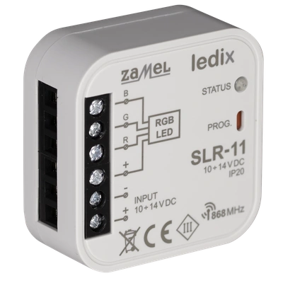 Sterownik RGB bezprzewodowy  TYP: SLR-11