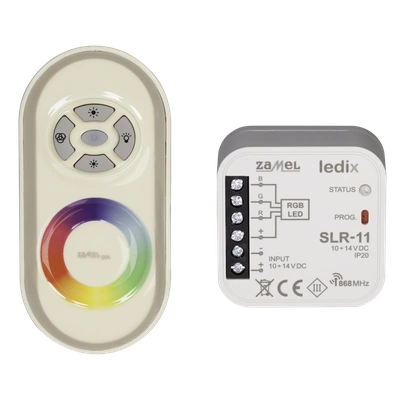 Sterownik RGB z pilotem  TYP: SLR-11P