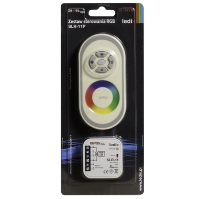 Sterownik RGB z pilotem  TYP: SLR-11P