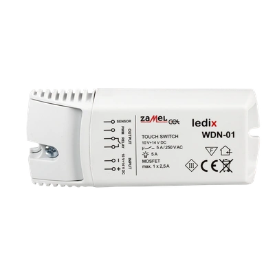 Wyłącznik dotykowy 14 V   TYP: WDN-01