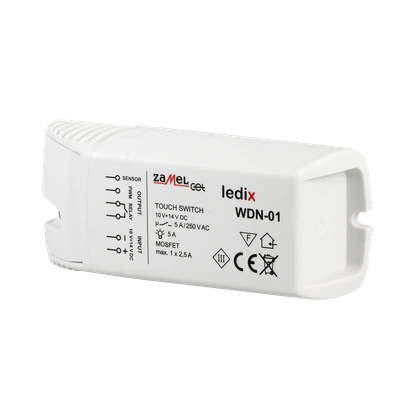 Wyłącznik dotykowy 14 V   TYP: WDN-01