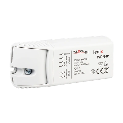 Wyłącznik dotykowy 14 V   TYP: WDN-01