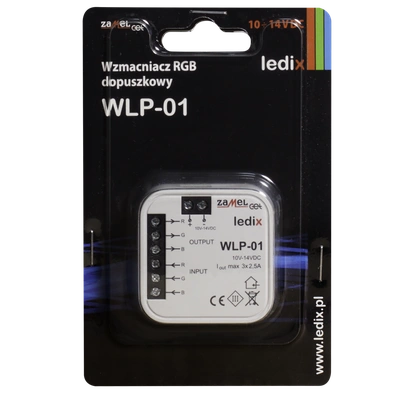 Wzmacniacz RGB dopuszkowy  TYP: WLP-01