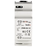 Zasilacz LED modułowy 12V DC 8W  TYP: ZNM-08-12