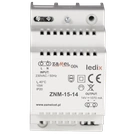 Zasilacz LED modułowy 14V DC 15W  TYP: ZNM-15-14