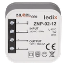 Zasilacz LED dopuszkowy 12V DC 2W  TYP: ZNP-02-12