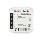 Zasilacz LED dopuszkowy 14V DC 2W  TYP: ZNP-02-14