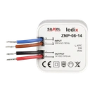Zasilacz LED dopuszkowy 14V DC 8W  TYP: ZNP-08-14