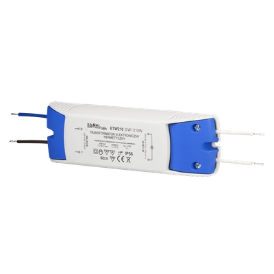 Transformator elektroniczny zalewany 230/11,5V 0-210W  TYP: ETW210