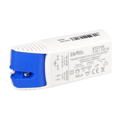 Transformator elektroniczny 230/11,5V 0-105W  TYP: ETZ105