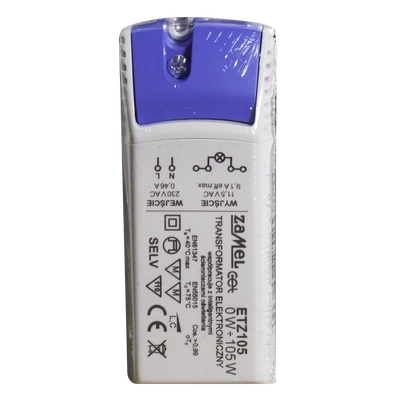 Transformator elektroniczny 230/11,5V 0-105W  TYP: ETZ105
