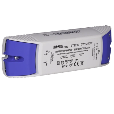 Transformator elektroniczny 230/11,5V 0-210W  TYP: ETZ210