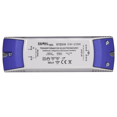 Transformator elektroniczny 230/11,5V 0-210W  TYP: ETZ210