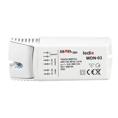 Wyłącznik dotykowy 230 V   TYP: WDN-03