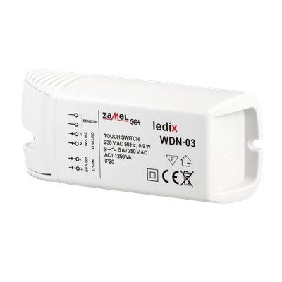 Wyłącznik dotykowy 230 V   TYP: WDN-03
