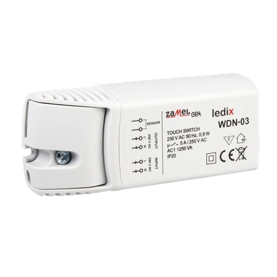 Wyłącznik dotykowy 230 V   TYP: WDN-03