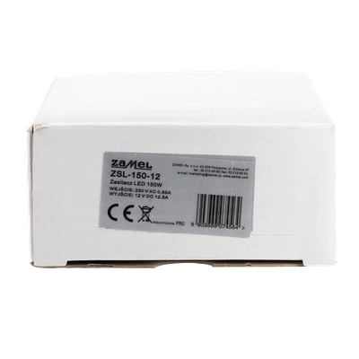 ZASILACZ LED SIATKOWY 12V DC 150W  TYP: ZSL-150-12