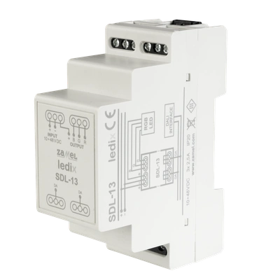 Sterownik DALI-PWM modułowy RGB  TYP: SDL-13