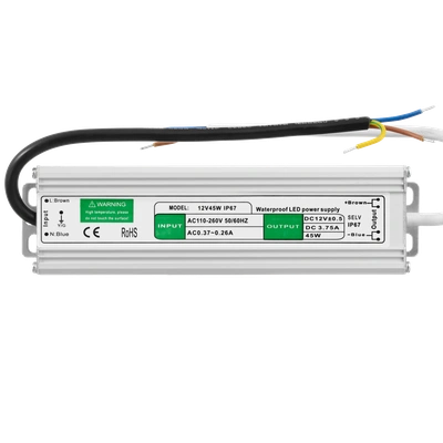 Zasilacz LED 12V DC 30W IP67   TYP: ZAH-30-12