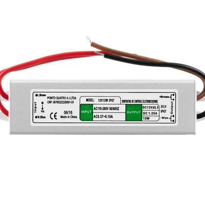 Zasilacz LED 12V DC 15W IP67   TYP: ZAH-15-12