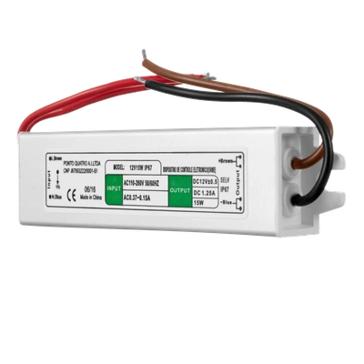 Zasilacz LED 12V DC 15W IP67   TYP: ZAH-15-12
