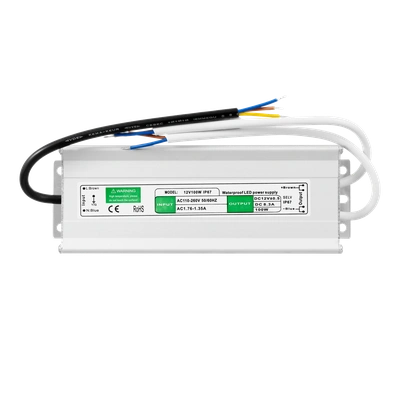 Zasilacz LED 12V DC 100W IP67   TYP: ZAH-100-12