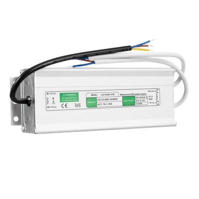 Zasilacz LED 12V DC 100W IP67   TYP: ZAH-100-12