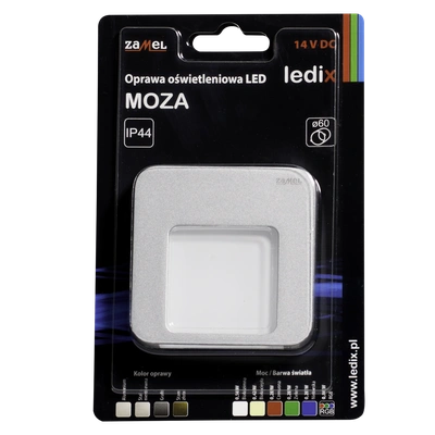 Oprawa LED MOZA NT 14V DC ALU biała zimna  TYP: 01-111-11