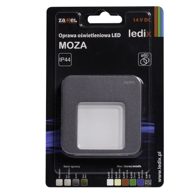 Oprawa LED MOZA PT 14V DC GRF biała zimna  TYP: 01-211-31