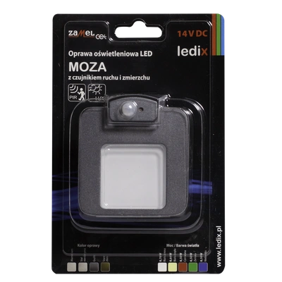 Oprawa LED MOZA PT 14V DC czujnik GRF biała zimna TYP: 01-212-31