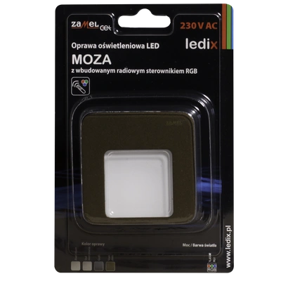Oprawa LED MOZA PT 230V AC sterownik ZLO RGB  TYP: 01-225-46