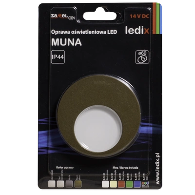 Oprawa LED MUNA PT 14V DC ZLO RGB  TYP: 02-211-46