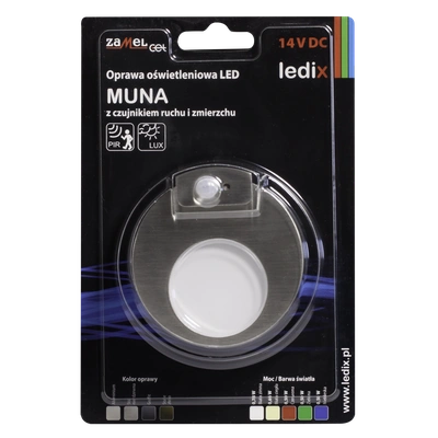 Oprawa LED MUNA PT 14V DC czujnik STA biała zimna TYP: 02-212-21