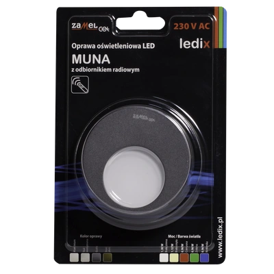 Oprawa LED MUNA PT 230V AC radio GRF biała ciepła TYP: 02-224-32