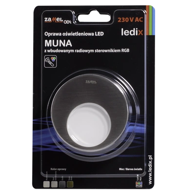 Oprawa LED MUNA PT 230V AC sterownik STA RGB  TYP: 02-225-26