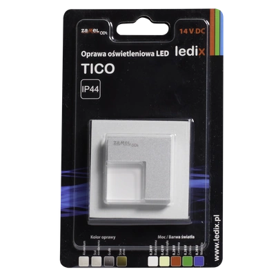 Oprawa LED TICO z ramką NT 14V DC ALU biała ciepła  TYP: 05-111-12