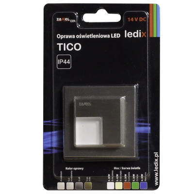 Oprawa LED TICO z ramką NT 14V DC STA biała ciepła  TYP: 05-111-22