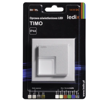 Oprawa LED TIMO z ramką NT  14V DC ALU biała zimna  TYP: 07-111-11