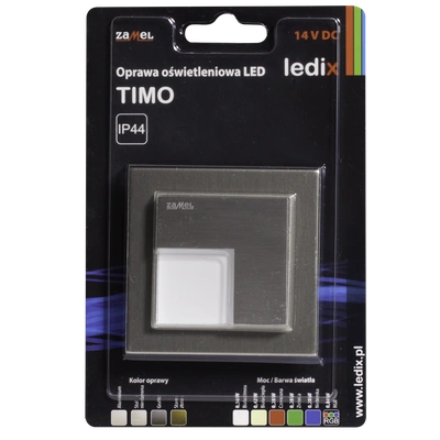 Oprawa LED TIMO z ramką NT  14V DC STA biała ciepła  TYP: 07-111-22