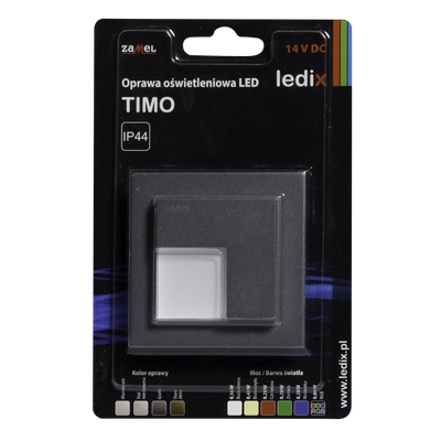 Oprawa LED TIMO z ramką NT  14V DC GRF biała zimna  TYP: 07-111-31
