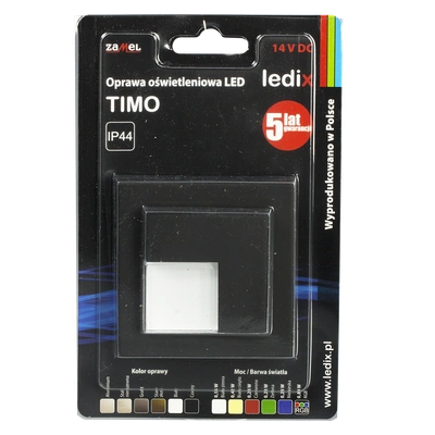 Oprawa LED TIMO z ramką NT 14V DC CZN biała zimna  TYP: 07-111-61