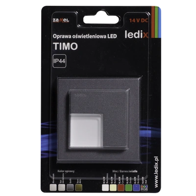 Oprawa LED TIMO z ramką PT 14V DC GRF biała ciepła  TYP: 07-211-32