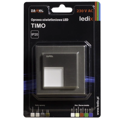 Oprawa LED TIMO PT 230V AC STA biała zimna  TYP: 07-221-21