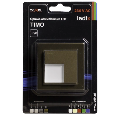 Oprawa LED TIMO PT 230V AC ZLO biała zimna  TYP: 07-221-41