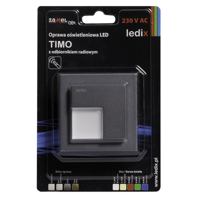 Oprawa LED TIMO PT 230V AC radio GRF biała zimna  TYP: 07-224-31